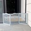 Trimate Wooden Free Standing Pet Gate - Grey - Pet Accessories - 3