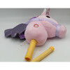 PonyLand Pink Unicorn Stick Horse Play Toy with Sounds - Plush - 4