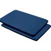 All-In-One Fitted Sheet & Waterproof Cover For 39" x 27" Play Yard Mattress, Navy (Pack Of 2) - Crib Sheets - 1 - thumbnail