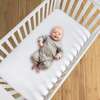 All-In-One Fitted Sheet & Waterproof Cover For 52" x 28" Crib Mattress, White (Pack Of 2) - Crib Sheets - 6