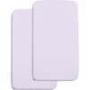 All-In-One Fitted Sheet & Waterproof Cover For 36" x 18" Cradle Mattress, Lavender (Pack Of 2) - Crib Sheets - 1 - thumbnail