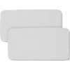 All-In-One Fitted Sheet & Waterproof Cover For 33" x 15" Bassinet Mattress, Gray (Pack Of 2) - Crib Sheets - 1 - thumbnail