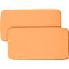 All-In-One Fitted Sheet & Waterproof Cover For 33" x 15" Bassinet Mattress, Coral (Pack Of 2) - Crib Sheets - 1 - thumbnail