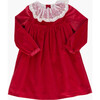 Scottie Dress Red Velvet - Dresses - 1 - thumbnail