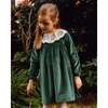 Scottie Dress Green Velvet - Dresses - 2