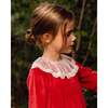 Scottie Dress Red Velvet - Dresses - 3