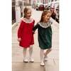 Scottie Dress Green Velvet - Dresses - 3