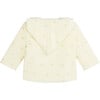 Angel Wing Velour Pram Jacket, Cream - Jackets - 2