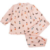 Christmas Dogs Pajamas, Child Pink - Pajamas - 3