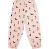Christmas Dogs Pajamas, Child Pink - Pajamas - 4