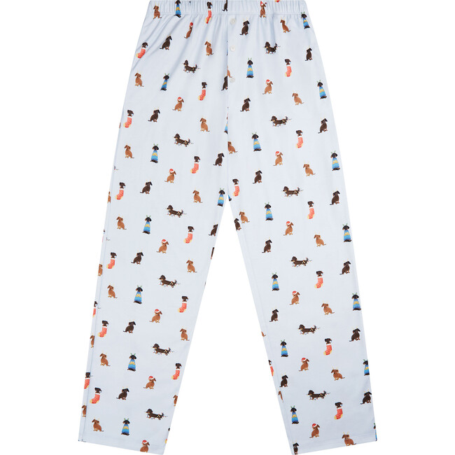 Christmas Dogs Pajamas, Adult Blue - Pajamas - 4