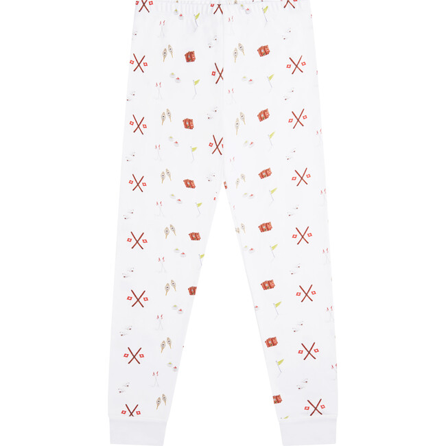 Winter Sport Pajamas, Child Cream - Pajamas - 2