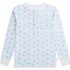 Blue Love Heart Pajamas, Child - Pajamas - 5