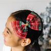 Christmas Plaid Bow Clip, Multi - Hair Accessories - 2