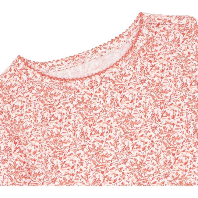 Pomegranate Floral Pima Pajamas Set - Pajamas - 2