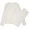 Women's Wildflower Bouquet Pima Pajamas Set - Pajamas - 3