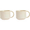 Yuka Mug, Off-White (Pack Of 2) - Drinkware - 1 - thumbnail