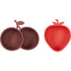 Yummy Strawberry & Cherry Snack Bowl, Cherry Red & Nutmeg - Tableware - 1 - thumbnail