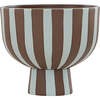 Toppu Bowl, Dusty Blue & Choko - Tableware - 1 - thumbnail