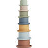 Tawa Silicone Stacking Cups, Caramel & Blue - Developmental Toys - 1 - thumbnail