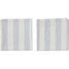 Striped Napkin, Ice Blue (Pack Of 2) - Tableware - 1 - thumbnail