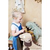 Theo Knit Dinosaur, Green - Plush - 5