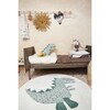 Theo Knit Dinosaur, Green - Plush - 6