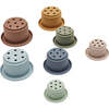 Tawa Silicone Stacking Cups, Caramel & Blue - Developmental Toys - 6