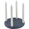 Savi Advent Low 4-Candle Holder, Midnight Blue - Advent Calendars - 1 - thumbnail