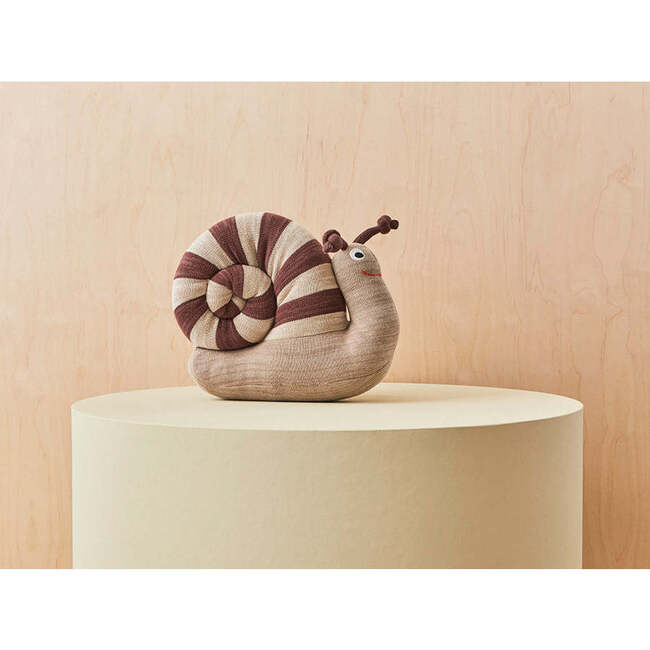 Sally Snail, Brown - Plush - 4