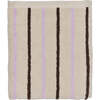 Raita Striped Small Towel, Purple, Clay & Brown - Towels - 1 - thumbnail