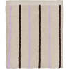 Raita Striped Mini Towel, Purple, Clay & Brown - Towels - 1 - thumbnail