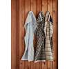 Raita Striped Small Towel, Clay & Black - Towels - 2