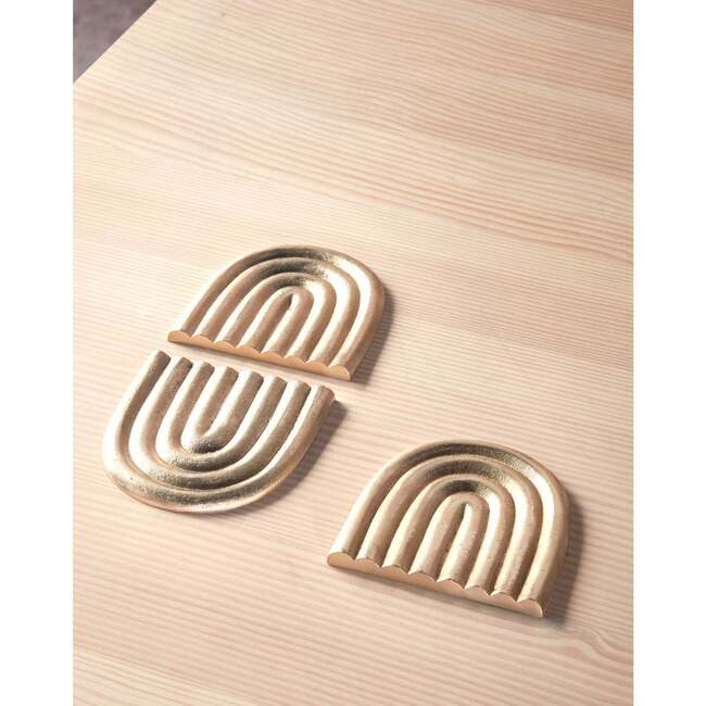 Rainbow Trivet, Solid Brass - Accents - 3