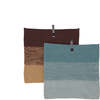 Niji Mini Dish Cloth, Blue & Brown (Pack Of 2) - Accents - 1 - thumbnail