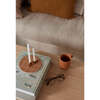 Palloa Low Candle Holder, Brass - Candle Holders - 6