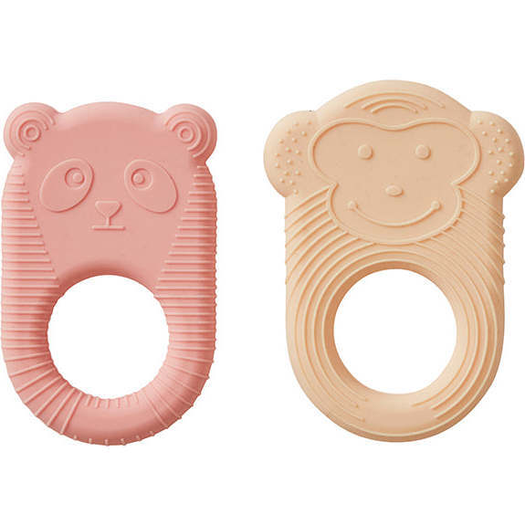 Nelson & Ling Ling Baby Teether (Pack Of 2)