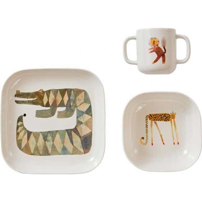 Moira Tableware Set - Crocodile Gustav - Tableware - 2