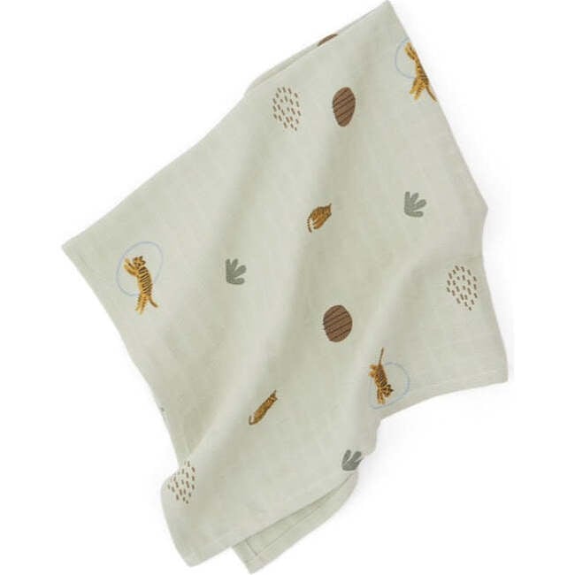 Muslin Square, Tiger (Pack Of 3) - Swaddles - 5