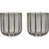 Mizu Glass, Grey (Pack Of 2) - Drinkware - 1 - thumbnail