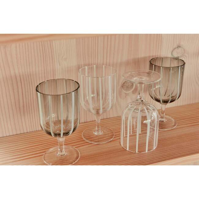 Mizu Wine Glass, Grey (Pack Of 2) - Drinkware - 2