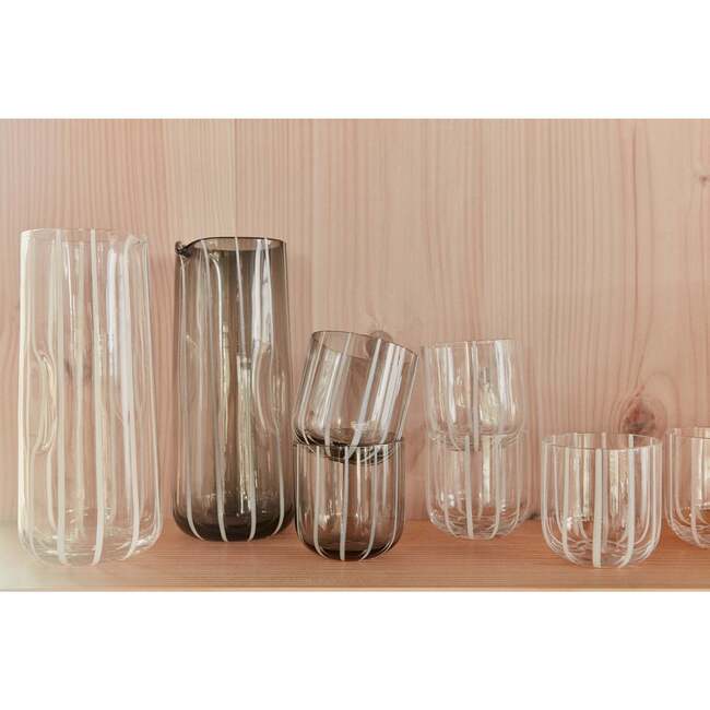 Mizu Glass, Grey (Pack Of 2) - Drinkware - 2