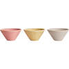 Yuka Bowls, Warm Colors (Pack Of 3) - Tableware - 1 - thumbnail