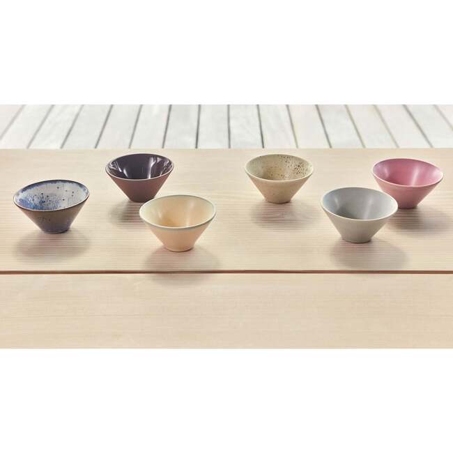 Yuka Bowls, Warm Colors (Pack Of 3) - Tableware - 3