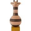 Wooden Stacking Giraffe, Nature & Dark - Woodens - 1 - thumbnail