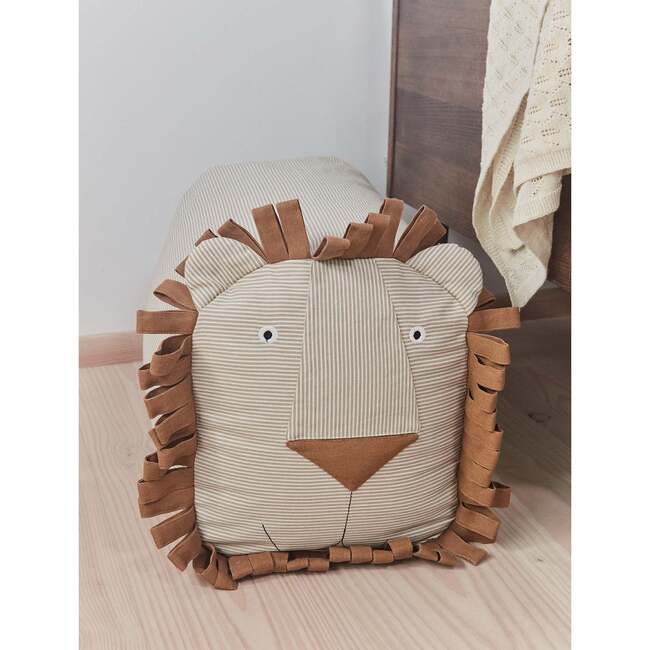 Lobo Lion Ride On Lion Beanbag, Caramel - Plush - 6