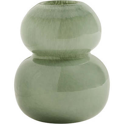 Lasi Extra-Small Mouth-Blown Organic-Shape Vase, Jade