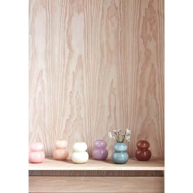 Lasi Extra-Small Mouth-Blown Organic-Shape Vase, Jade - Vases - 3