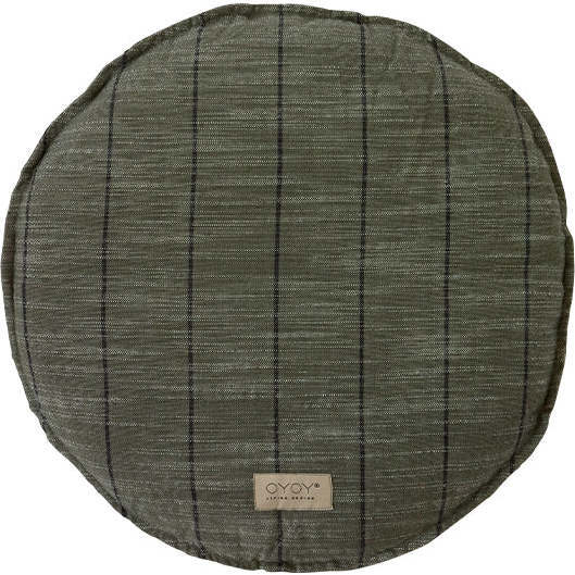 Kyoto Outdoor Round Cushion, Olive