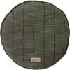 Kyoto Outdoor Round Cushion, Olive - Decorative Pillows - 1 - thumbnail